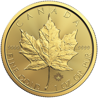 1oz Royal Canadian Mint Gold Coin