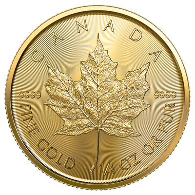 1/4oz Royal Canadian Mint Gold Coin