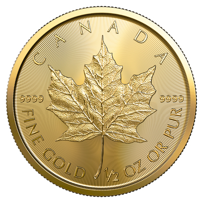 1/2oz Royal Canadian Mint Gold Coin