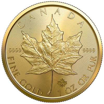 1oz Royal Canadian Mint Gold Coin (Random)