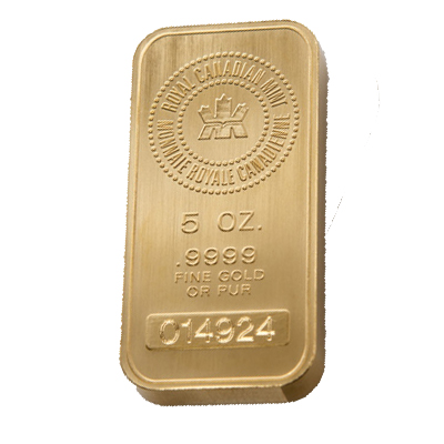 5oz Gold Bar
