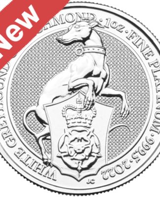 1oz UK Greyhound Platinum Coin