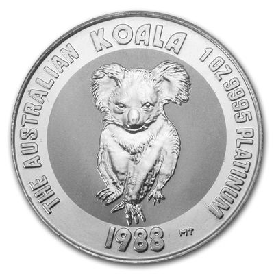 1oz Australian Koala Platinum Coin